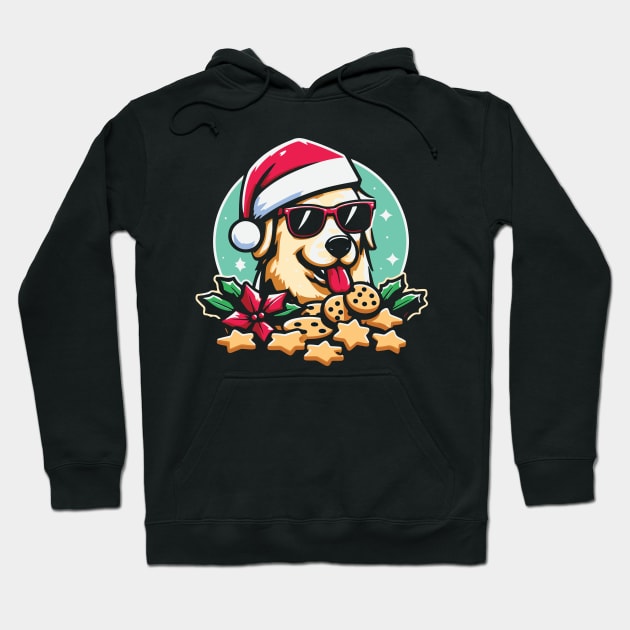 Christmas Cookie Dog Hoodie by WPHmedia